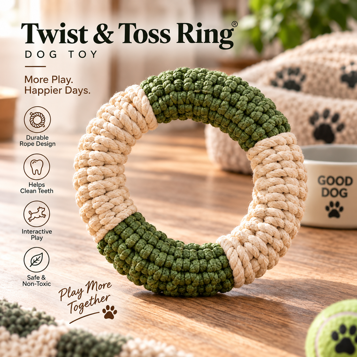 Twist &amp; Toss Ring®